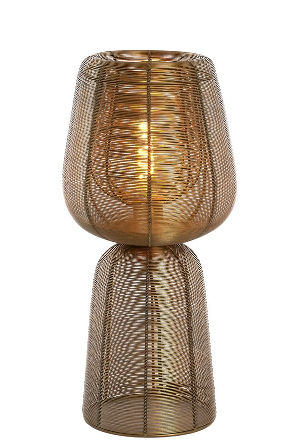 Light &amp; Living - Lampe de table 'Aboso' (Taille L, Bronze Antique)