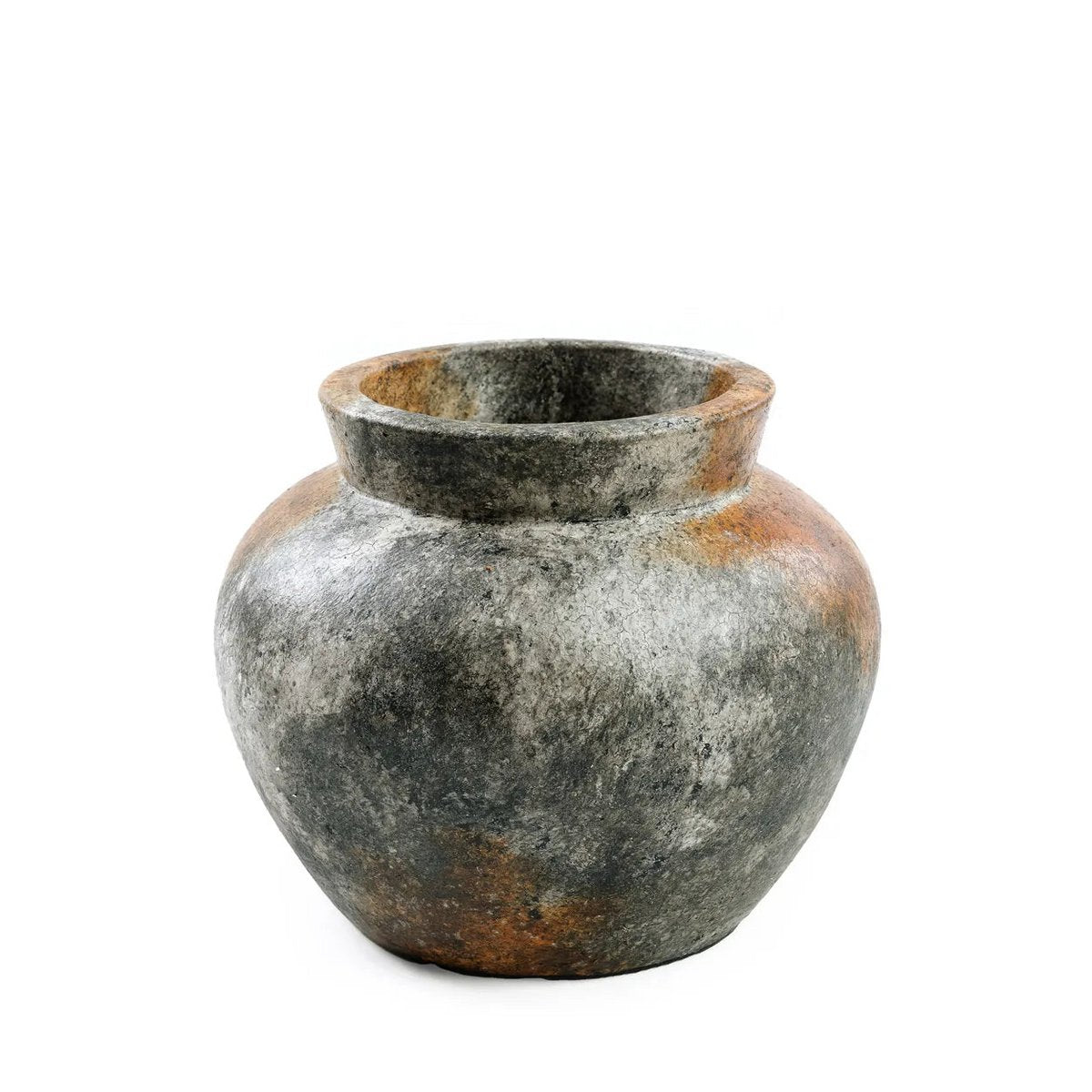 Bazar Bizar - Vase 'Funky' (Gris antique, S)