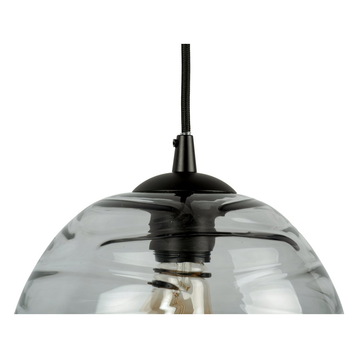 Leitmotiv - Lampe suspendue Glamour Cone - LM2057GY