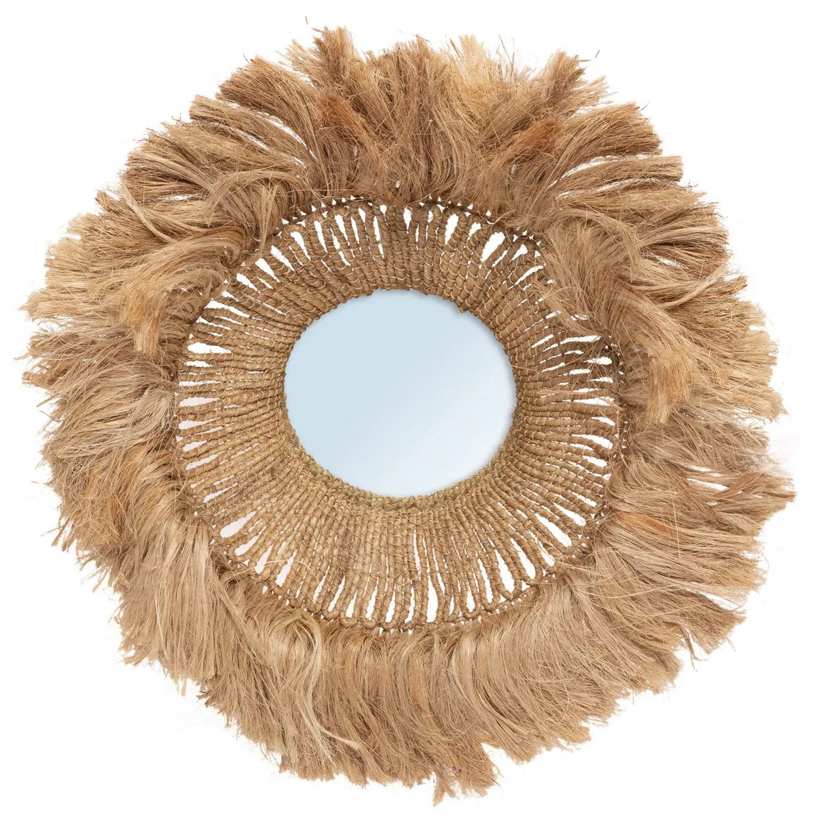 Bazar Bizar - Miroir 'Abaca Solomon' (Naturel)