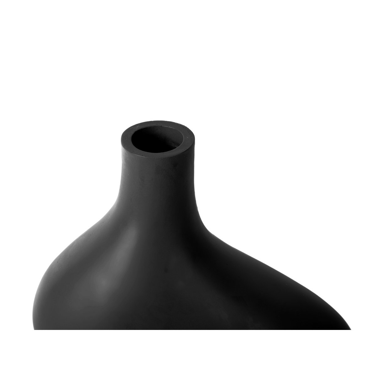 Present Time – Vase Organic Curves Large – PT3910BK