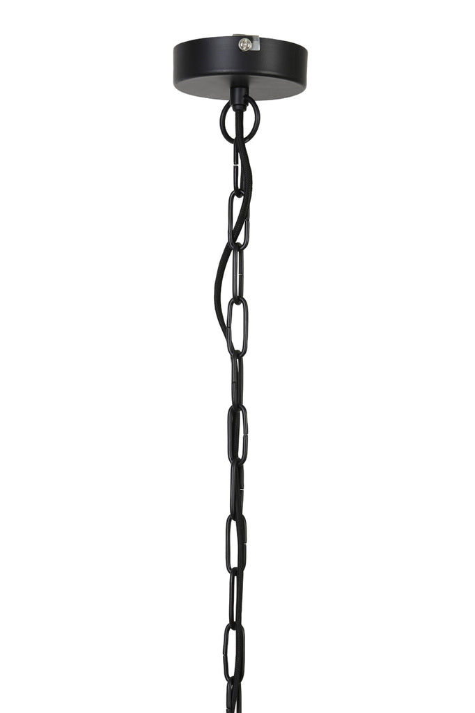 Light &amp; Living - Lampe suspendue 'Amarah' (Noir mat)