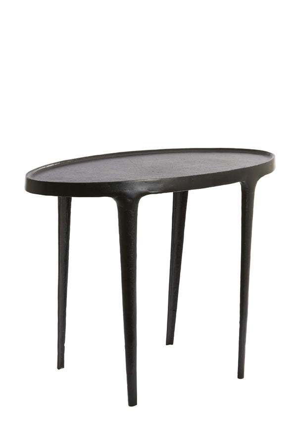 Light &amp; Living - Tables d'appoint 'Arica' (Lot de 2, Noir Mat)