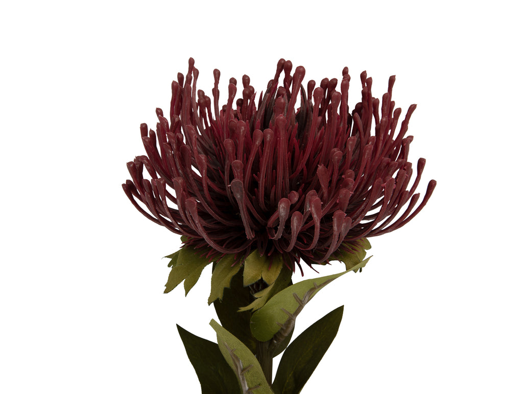 Present Time - Kunstplant 'Protea Flower' (Maat S, Red)