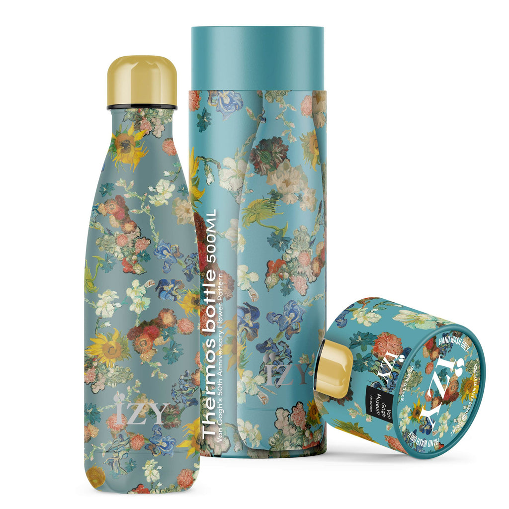 IZY Bottles - Thermosfles '50 jaar Van Gogh Museum' (500ml)