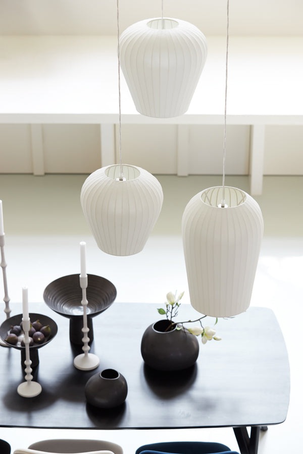 Light &amp; Living - Lampe suspendue 'Axel' (Taille L, Blanc)