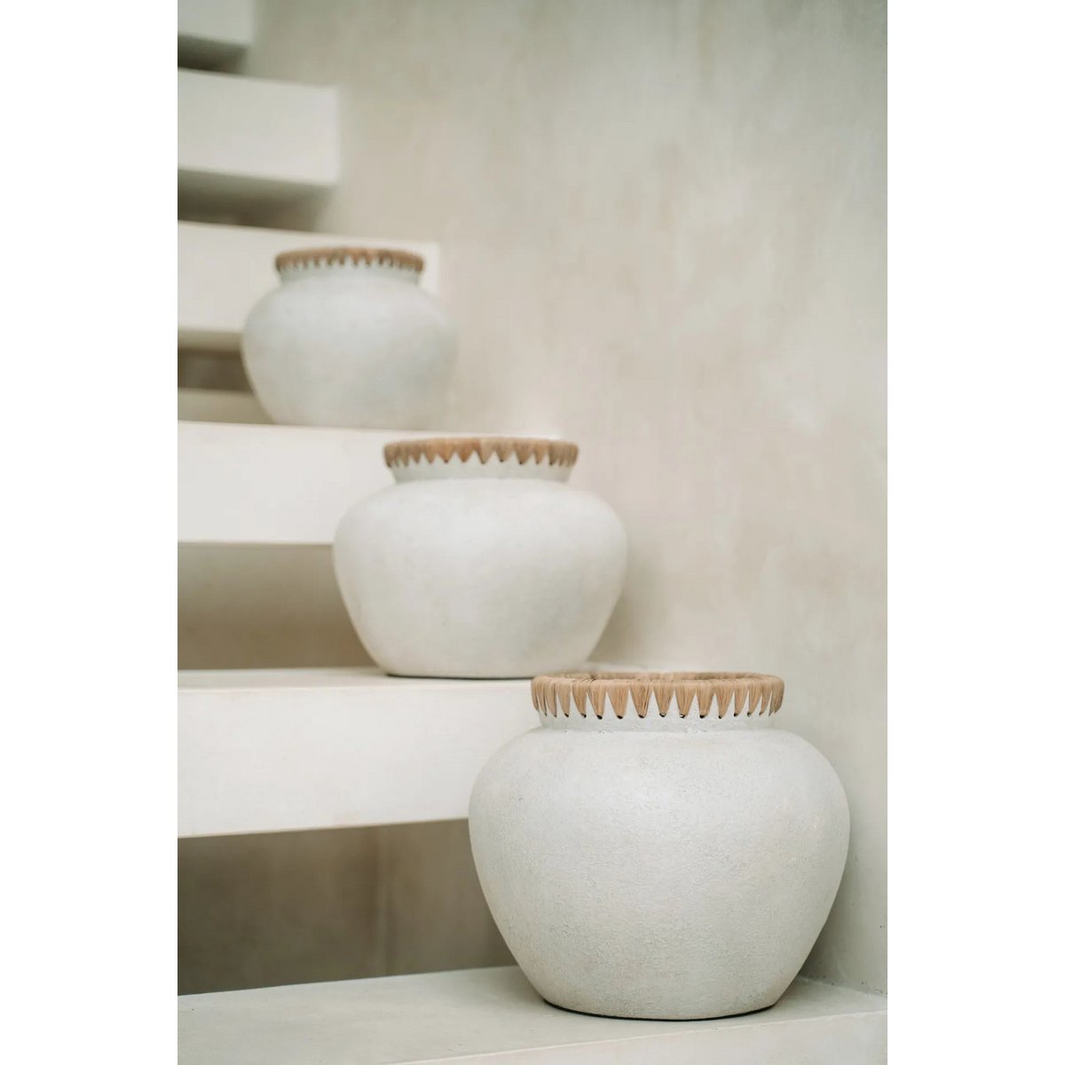 Bazar Bizar - Vase 'Styly' (Beton Natur, L)