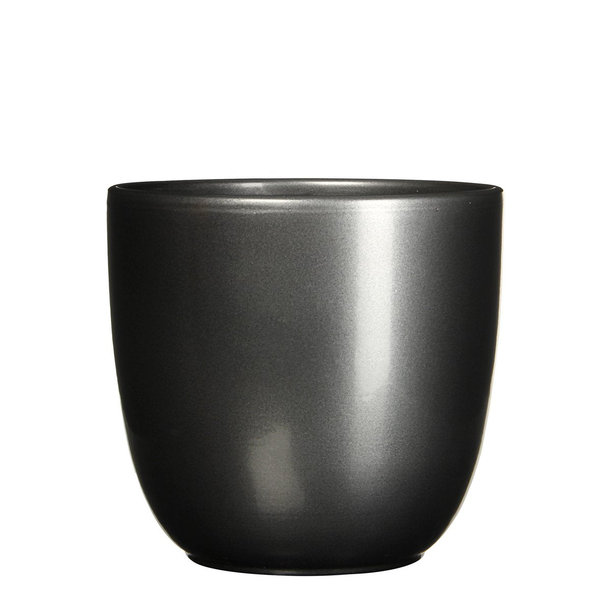 Mica Decorations - Pot de Fleurs Tusca - H25 x Ø28 cm - Anthracite