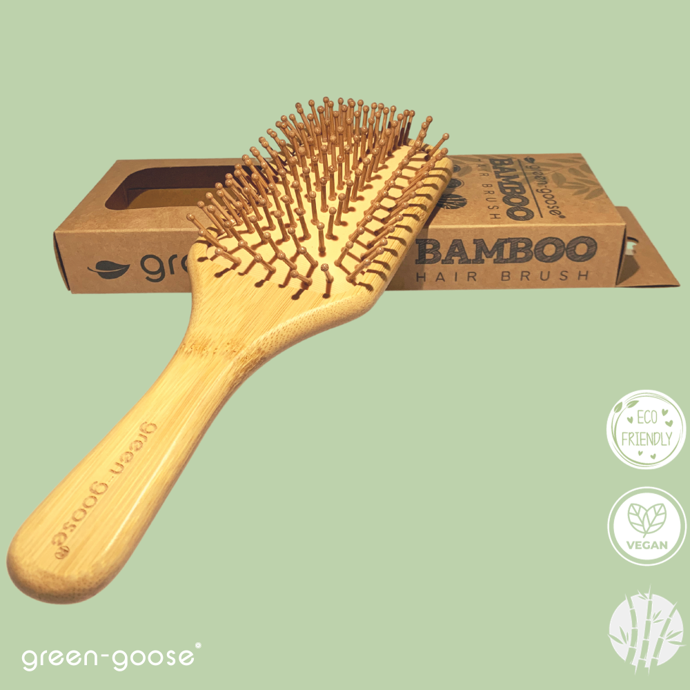 green-goose Bamboe Haarborstel XL