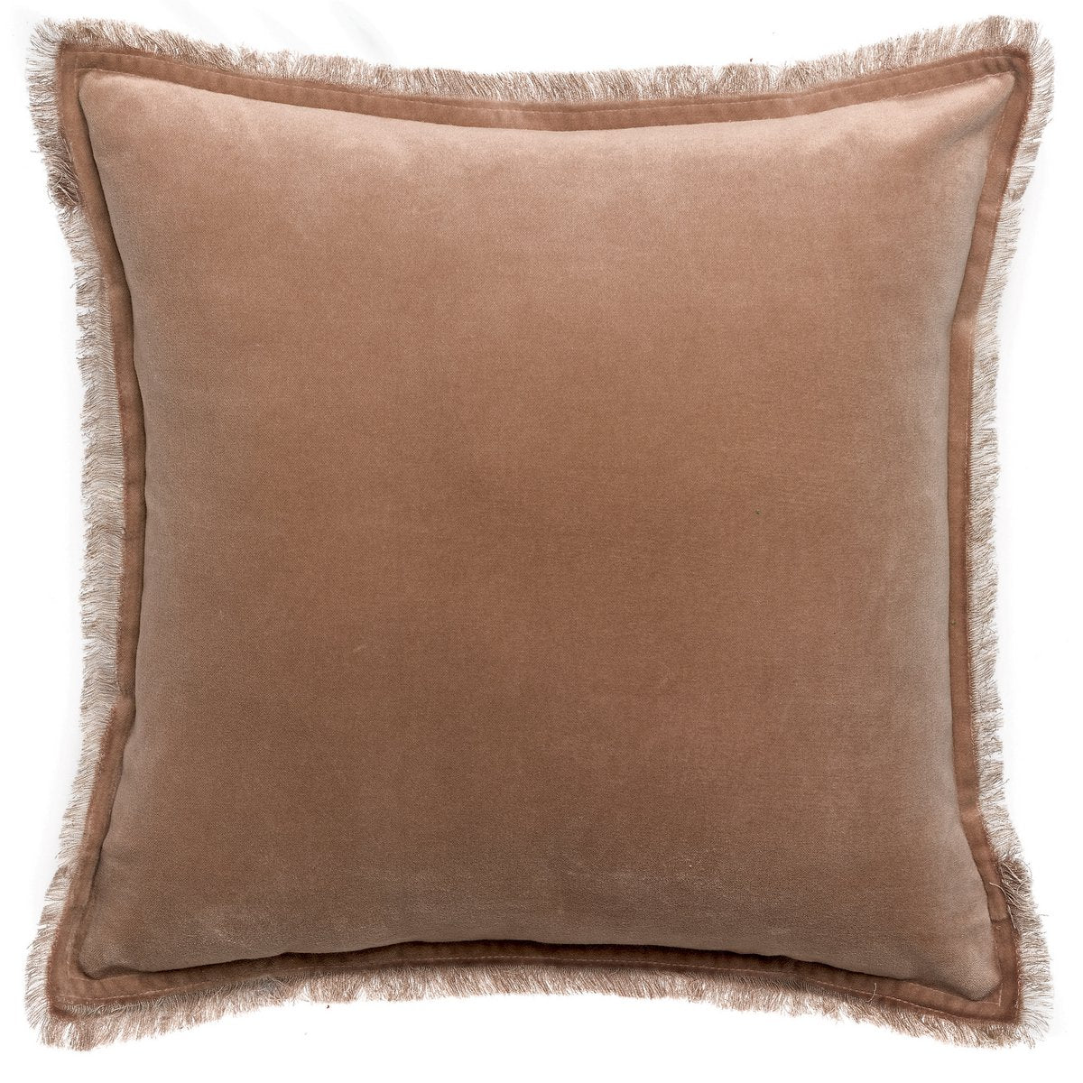 VIVARAISE - Coussin Fara sésame uni 45 x 45