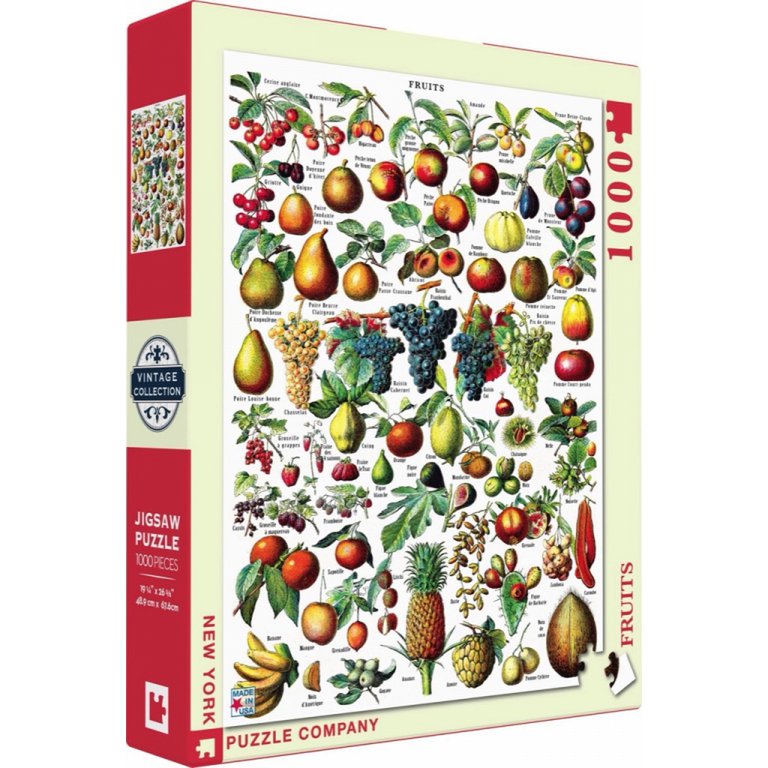 New York Puzzle Company - Puzzel 'Fruits' (1000 stukjes)