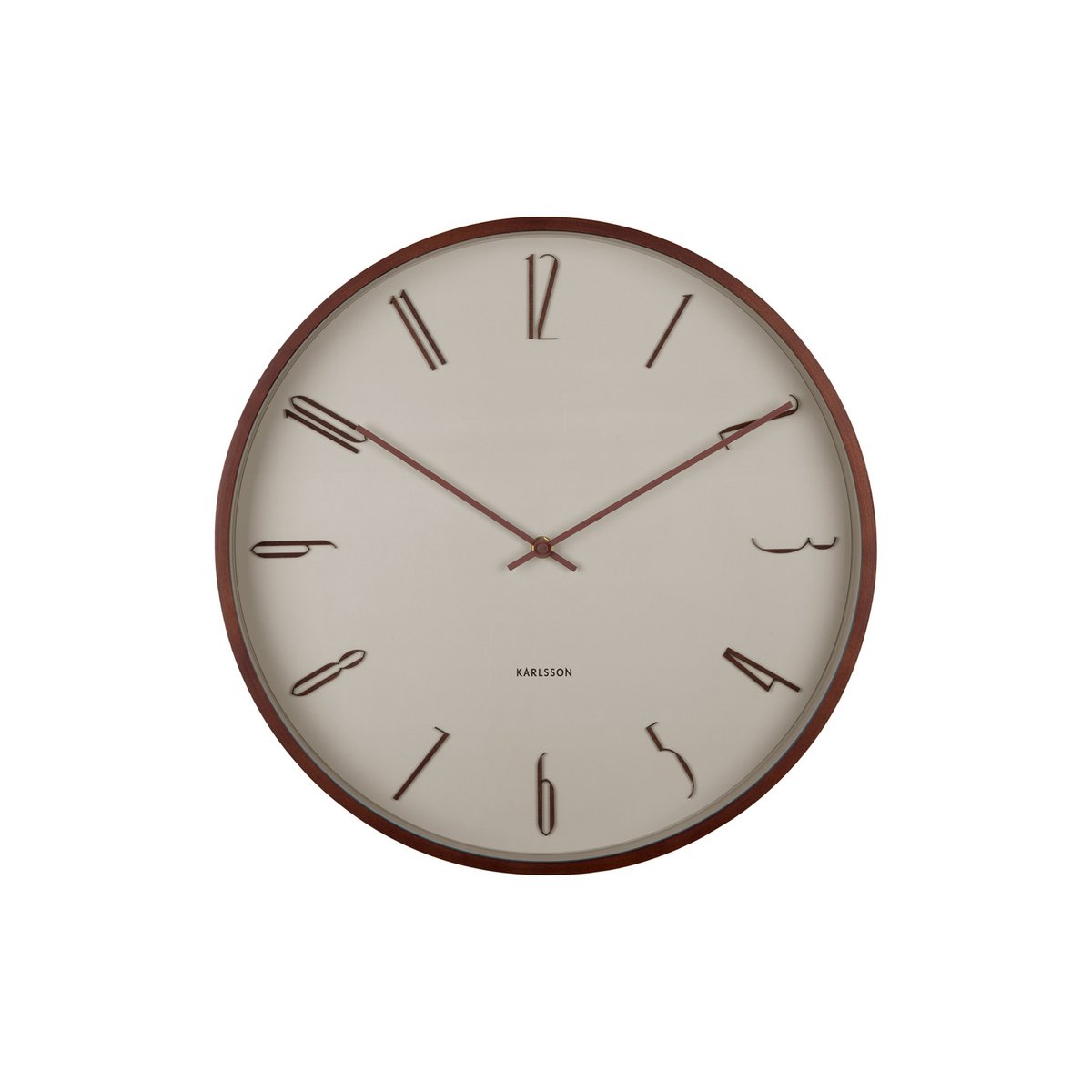 Karlsson - Horloge murale Scandia (Ø40cm) - KA6014WG