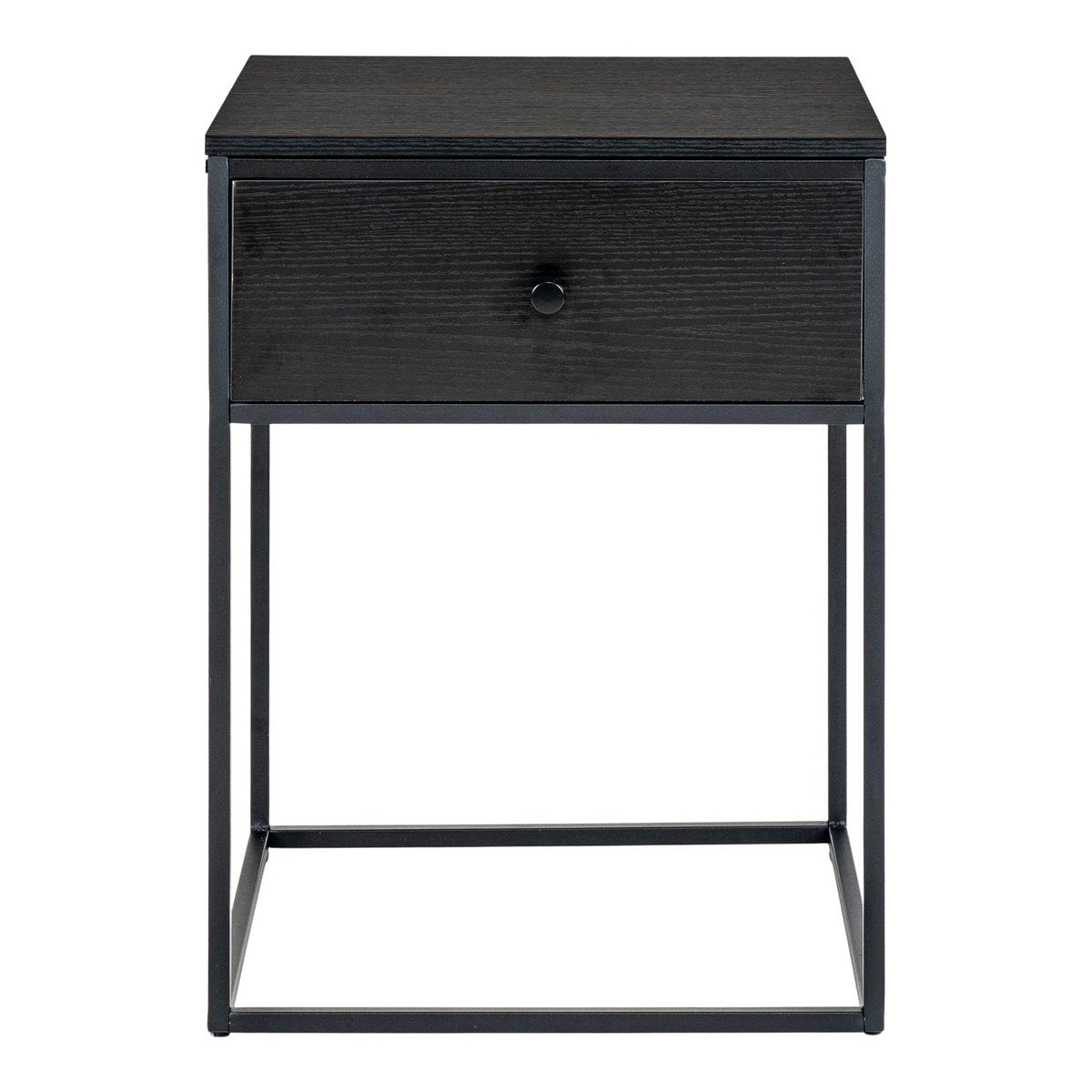 House Nordic - Table de chevet Vita avec 1 tiroir - Noir