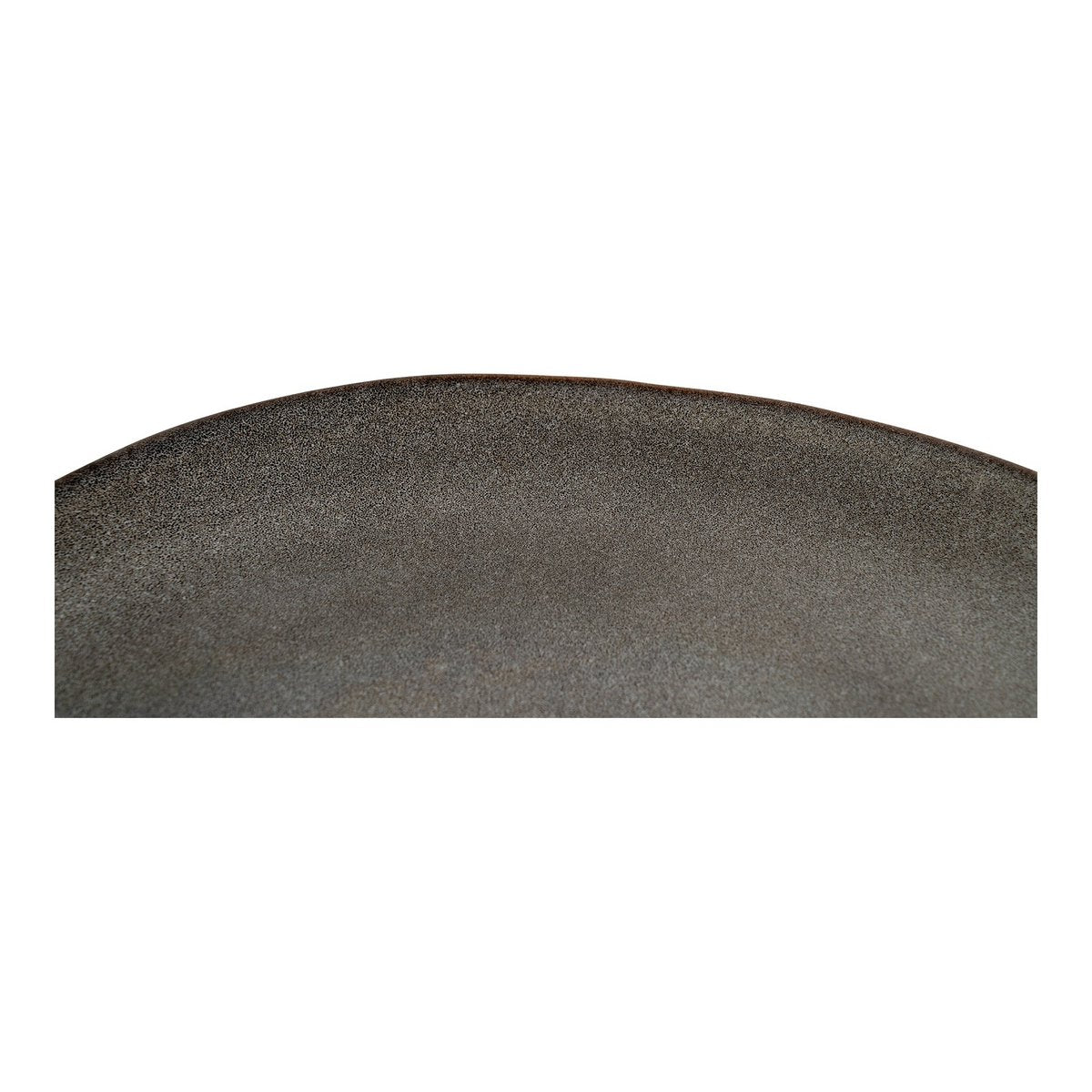 House Nordic - Selma Lunch Plate - Assiette à déjeuner, céramique, gris/marron, ø21 cm, lot de 4