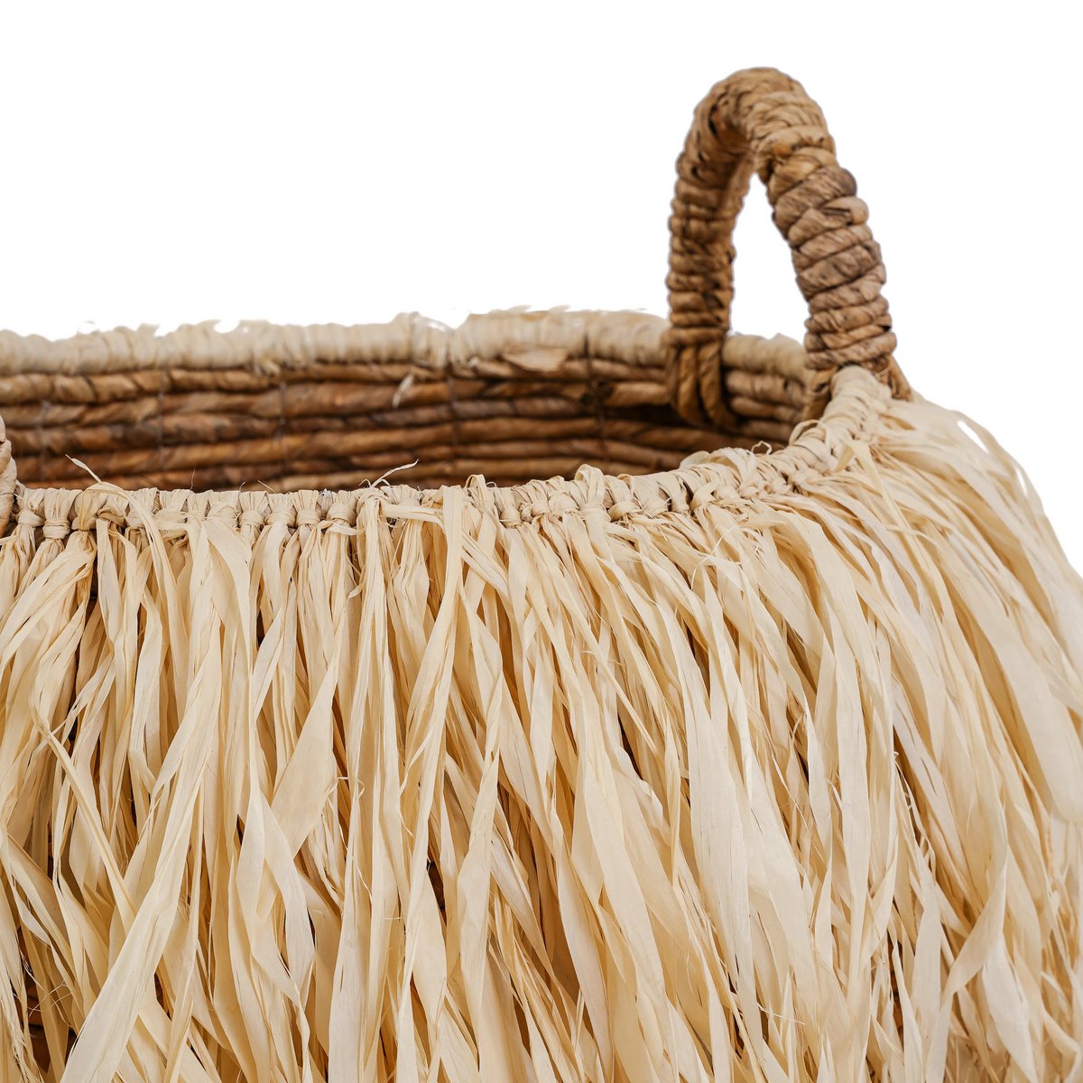 Bazar Bizar - Panier 'Raffia' (Taille M)