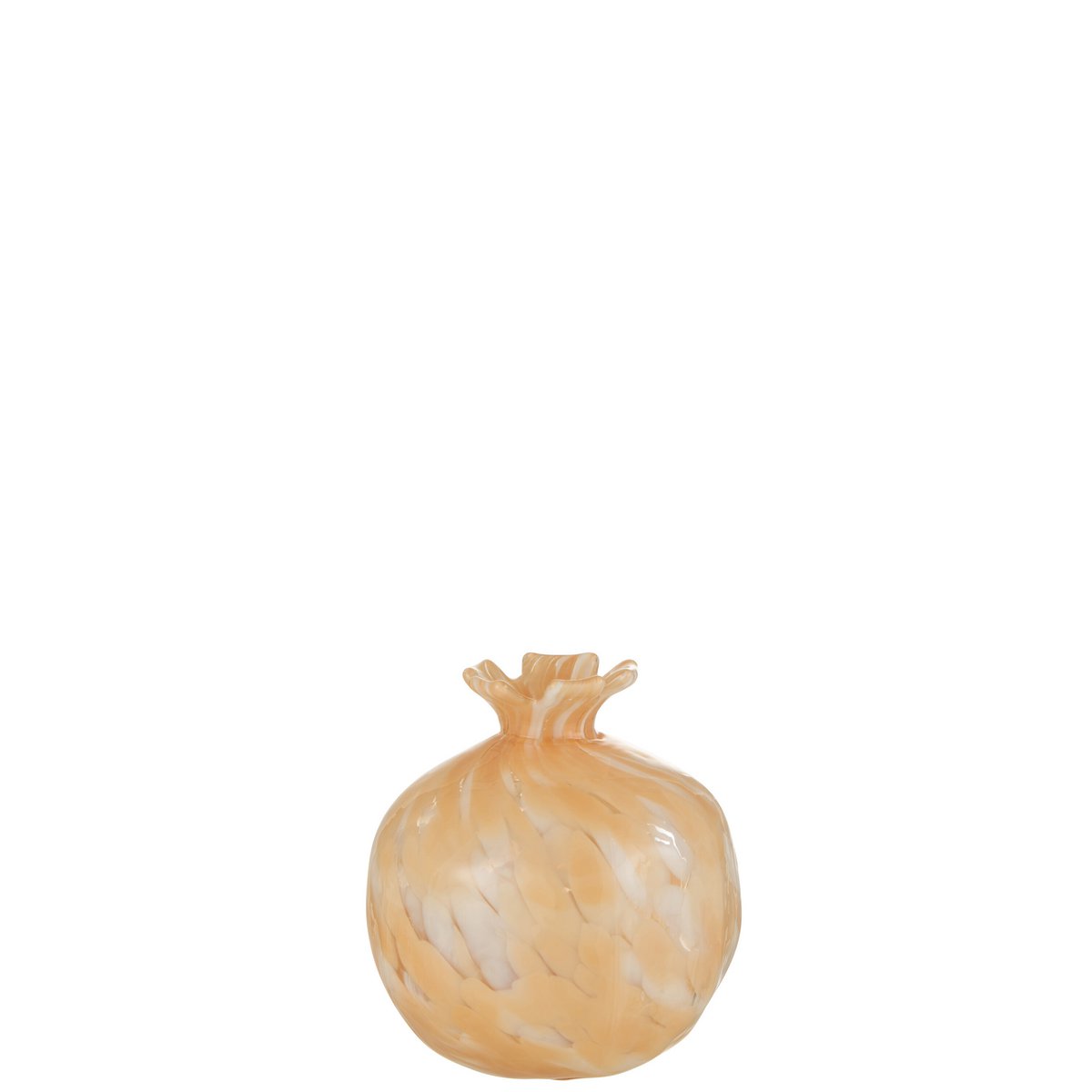 J-Line - Vase Melissa - Glas - Beige - Klein