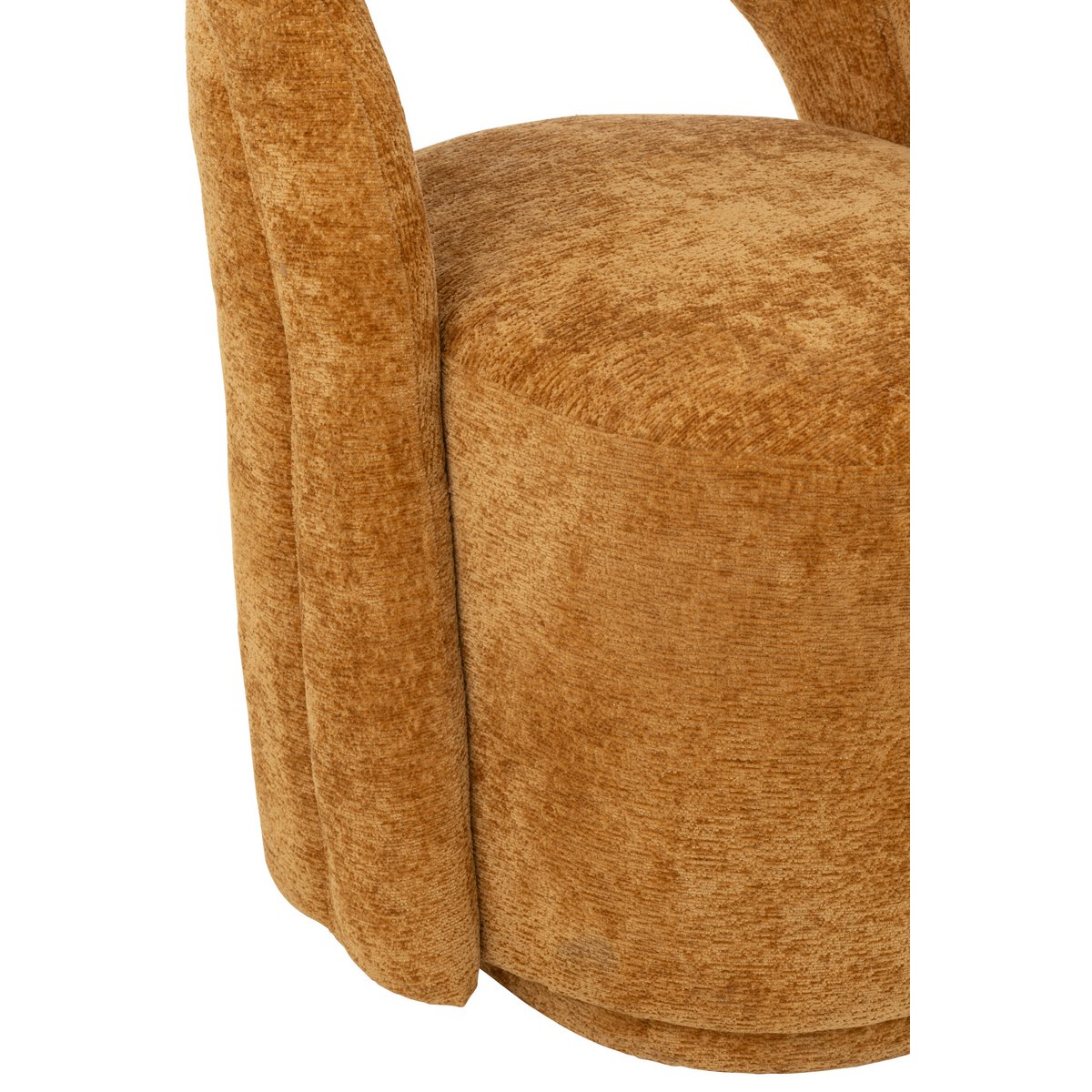 J-Line - Fauteuil d'appoint Textile Ocre