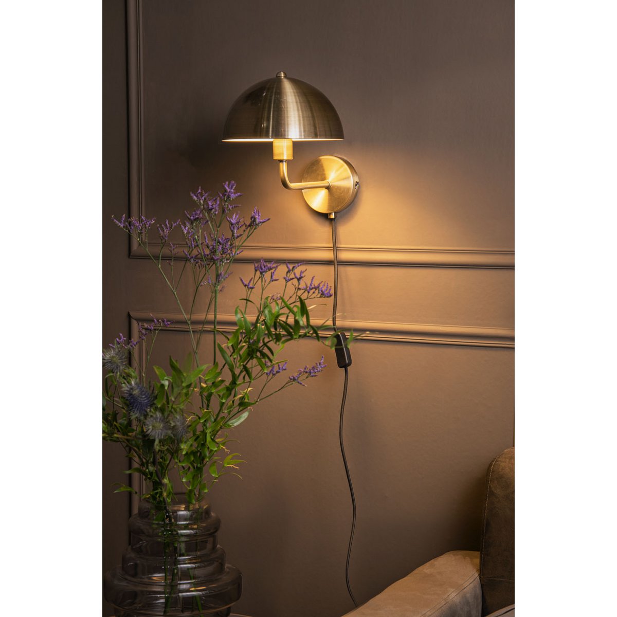 Leitmotiv - Wandlamp Bonnet - LM2015GD