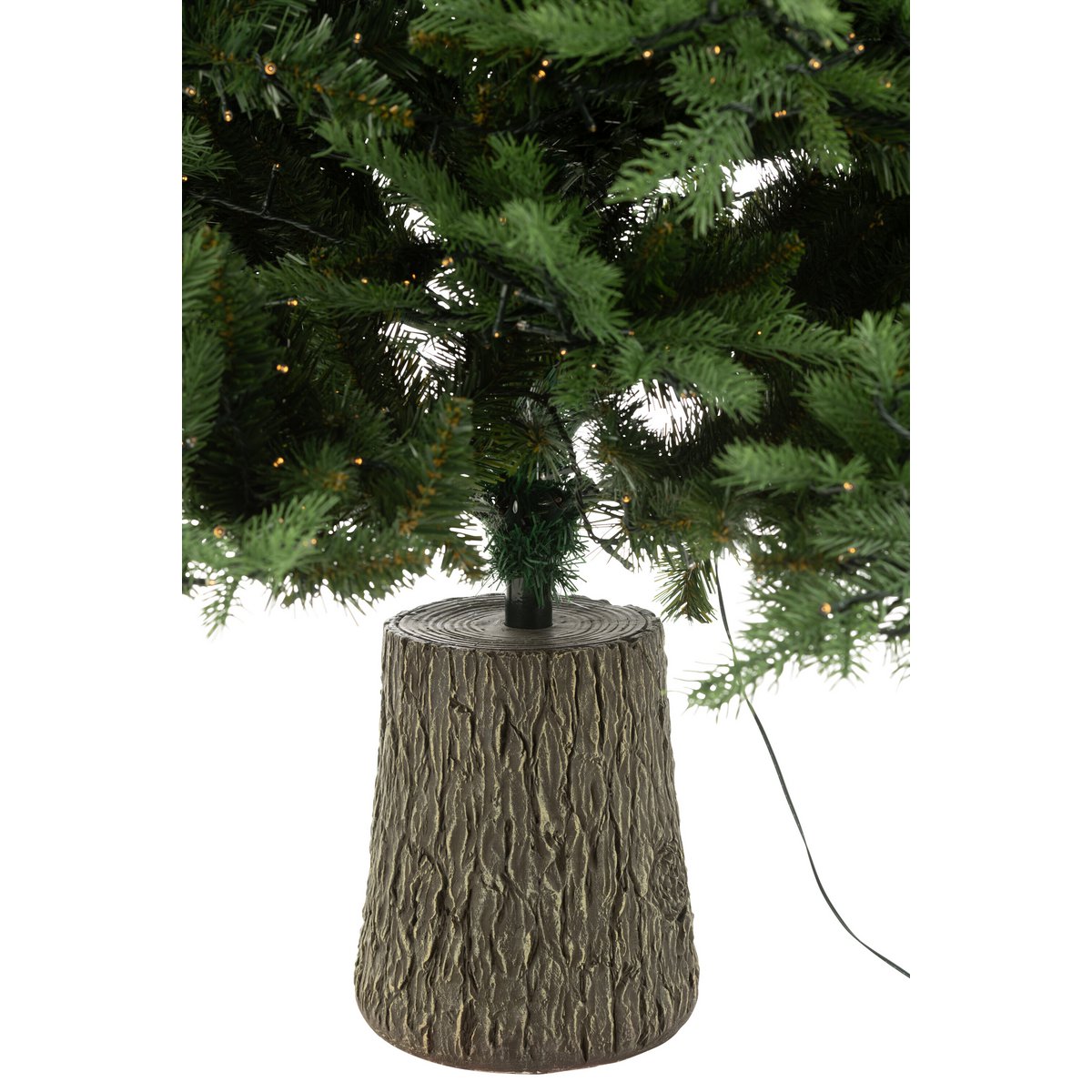 J-Line - Sapin de Noël 3000LED Lumières Plastique Vert