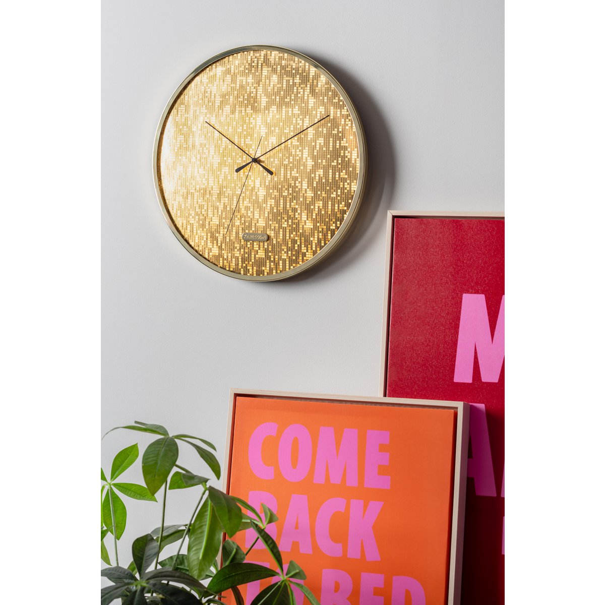 Karlsson - Wandklok Disco