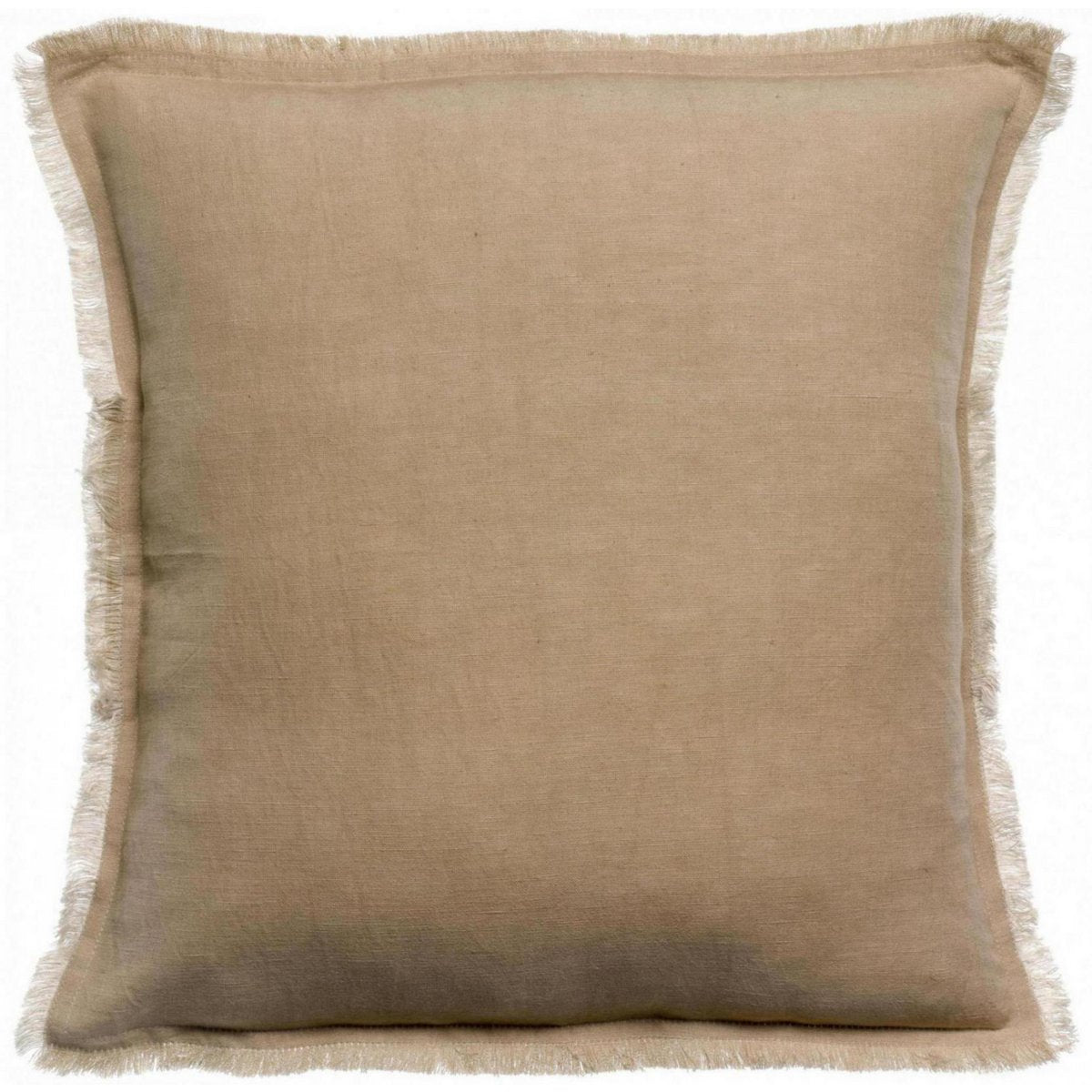 VIVARAISE - Coussin uni Laly Galet 45 x 45