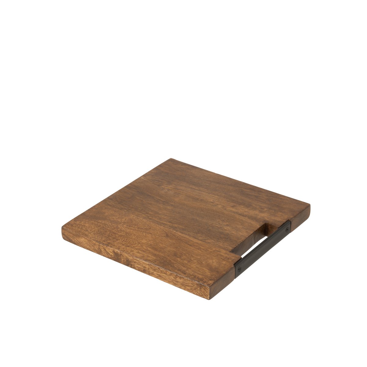 J-Line - Vierkant Mango Snijplank - Hout - Bruin - S