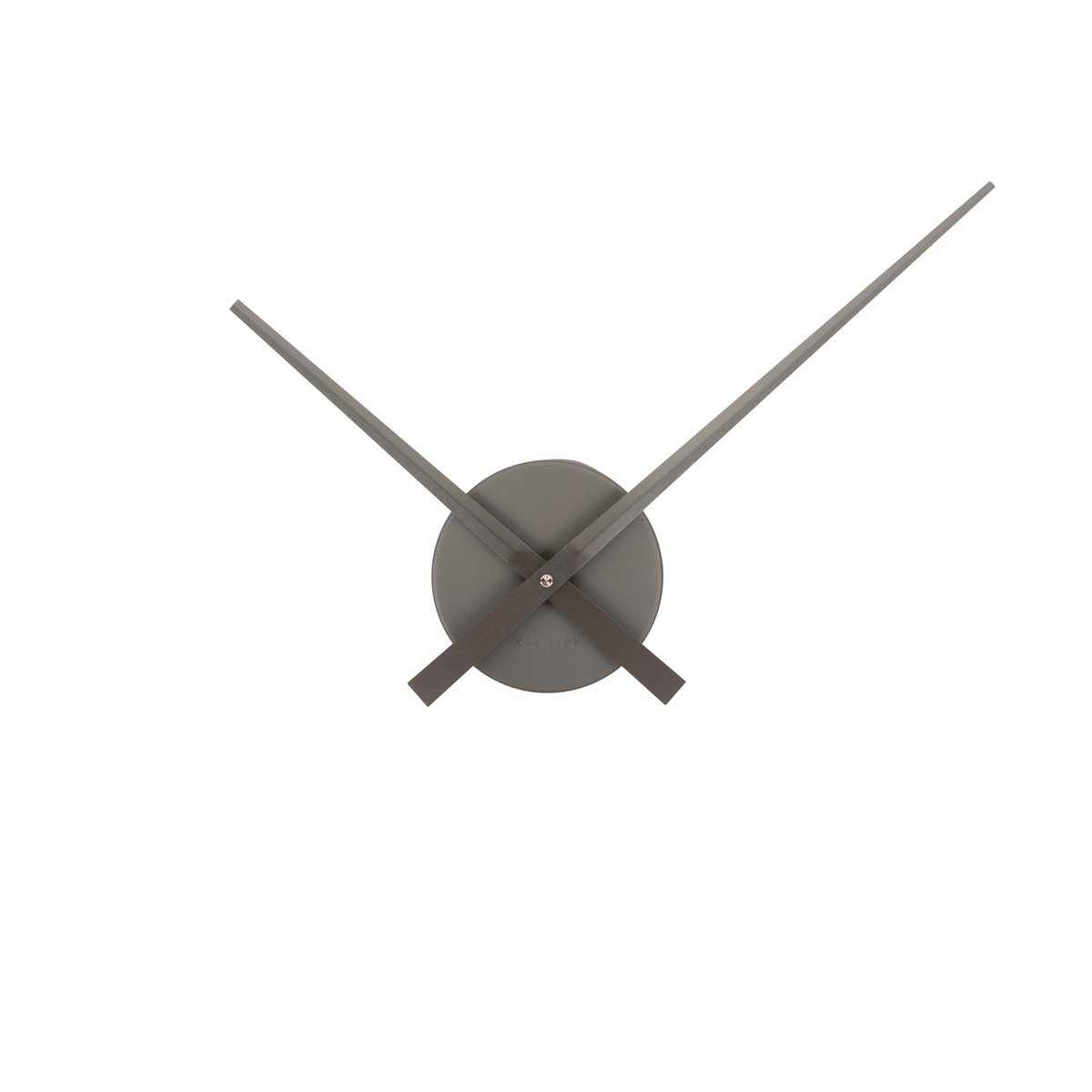 Karlsson - Wandklok Little Big Time Mini Metallic (Ø41cm) - KA4348GY