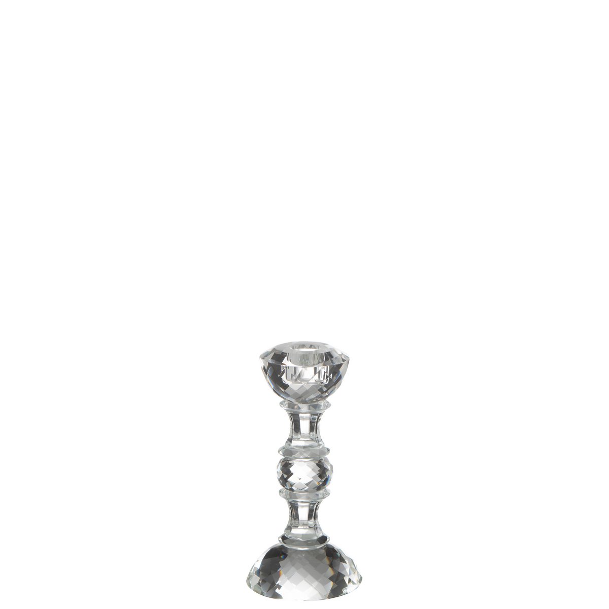 J-Line - Bougeoir Marie Cristal Transparent Petit