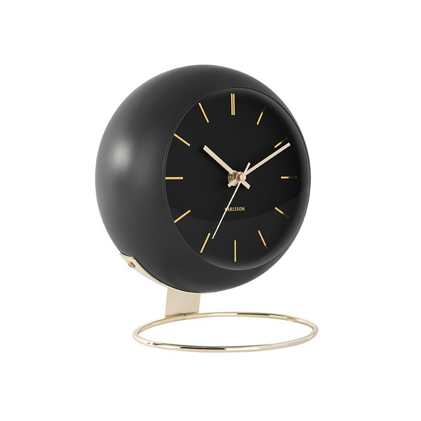 Karlsson - Horloge de table globe - KA5832BK