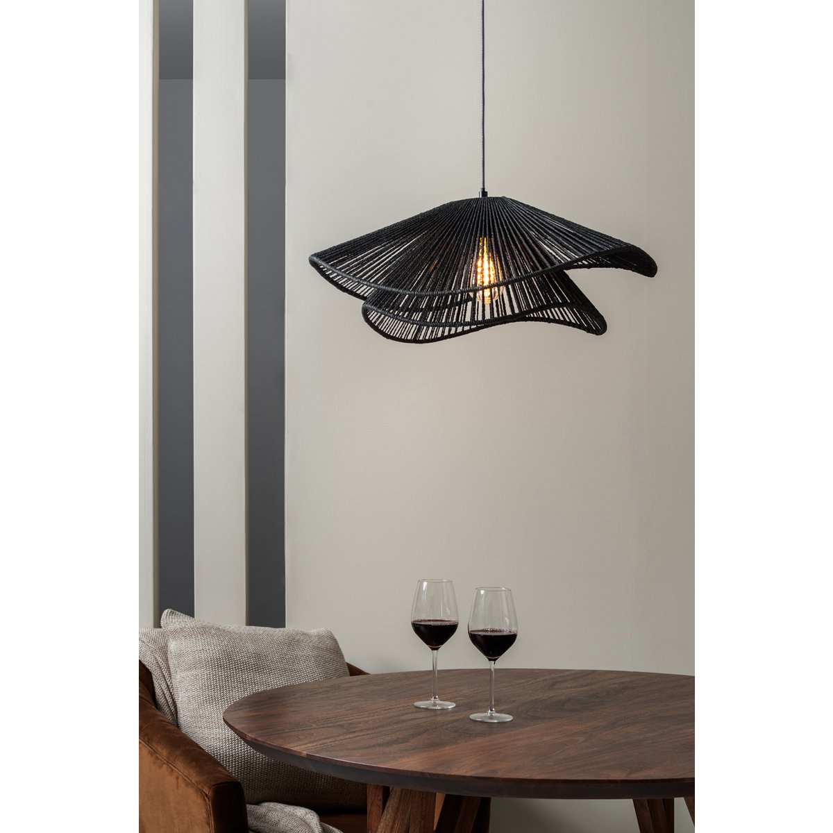 Leitmotiv - Hanglamp Sombra Dubbel - LM2118BK