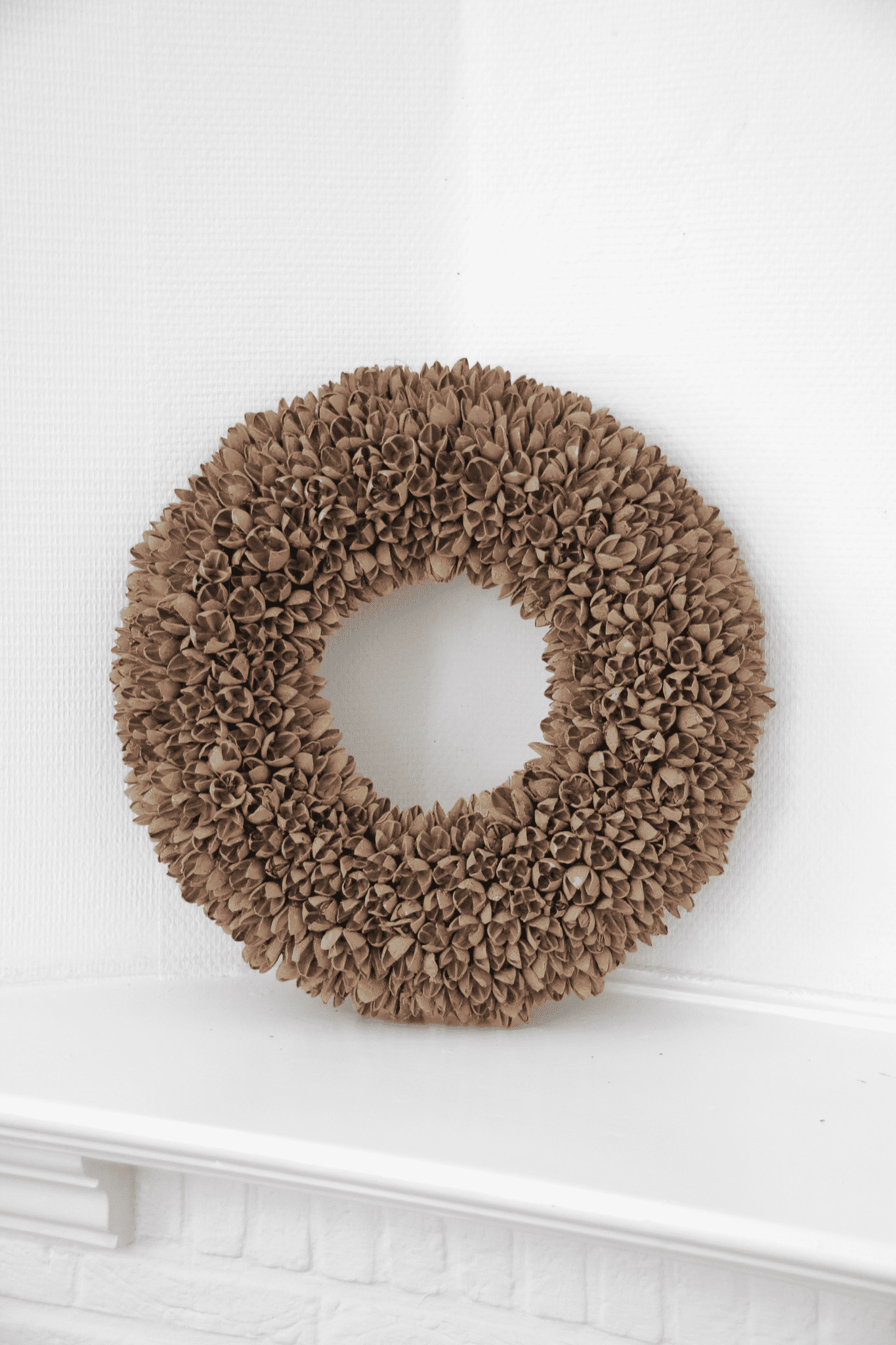 Maison d'Abri - Couronne 'Bakuli' (Ø40cm, Lavage Pêche)