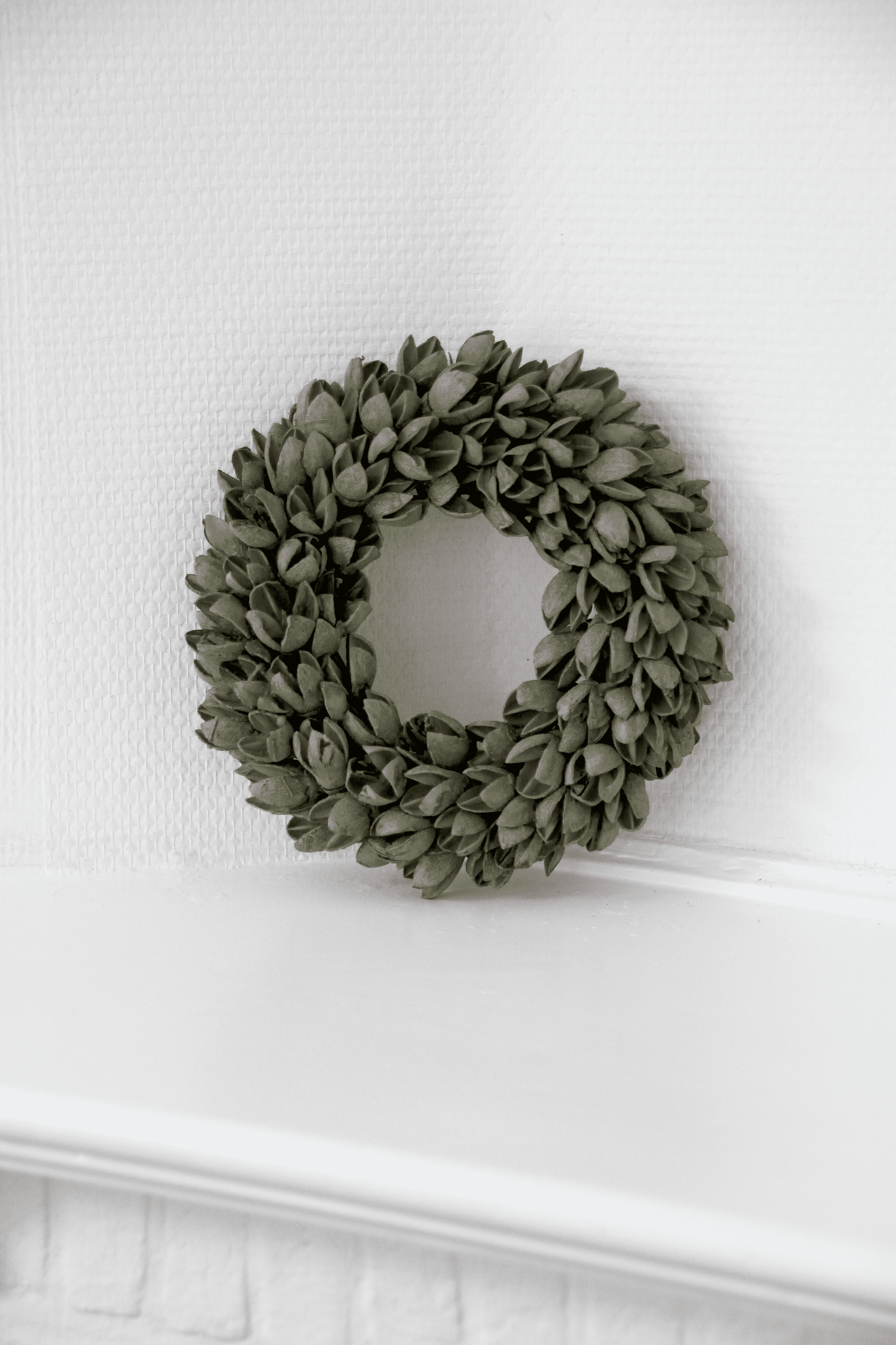 Maison d'Abri - Couronne 'Bakuli' (Ø20cm, Fine, Vert Laurier)