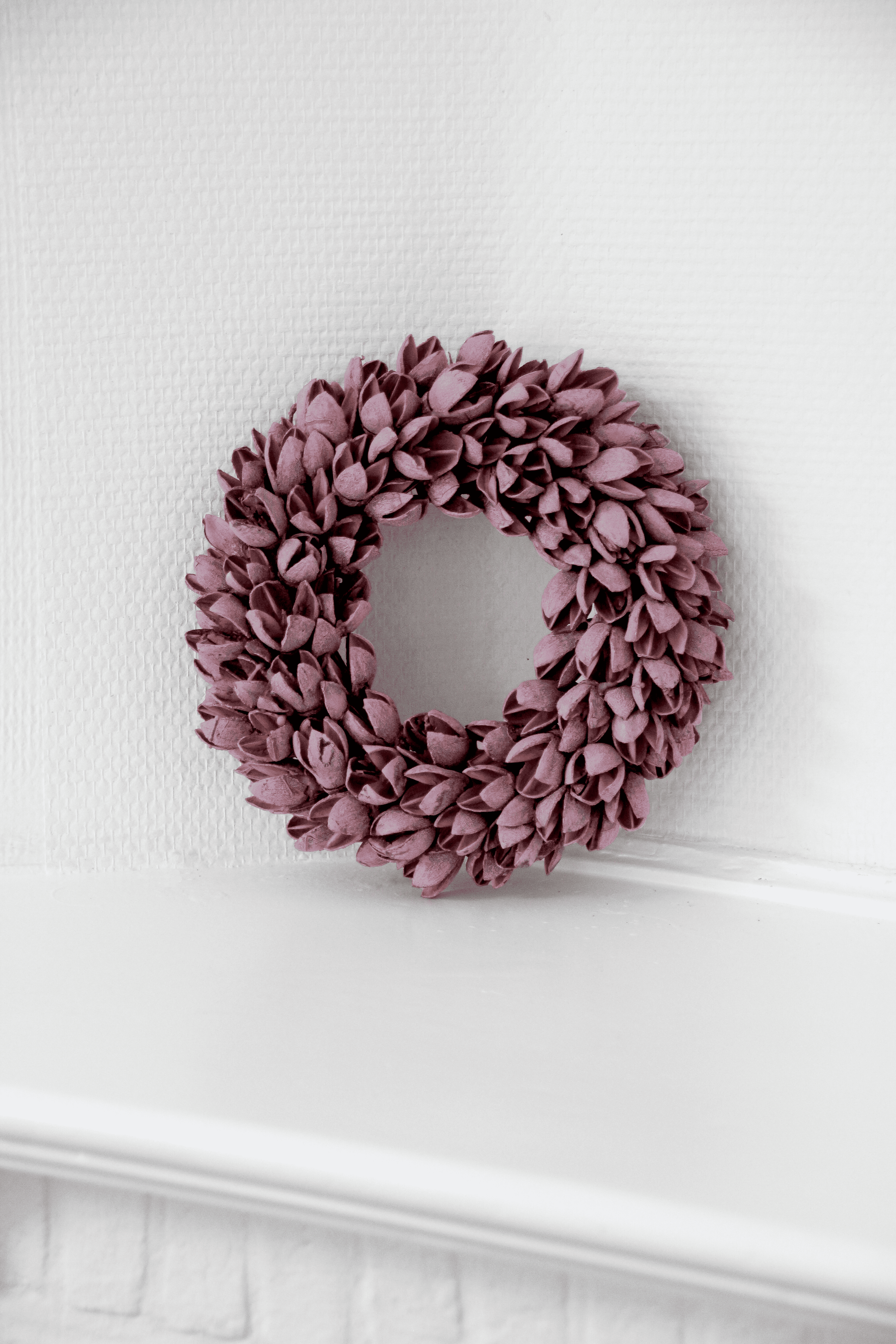 Maison d'Abri - Couronne 'Bakuli' (Ø20cm, Fine, Mauve)