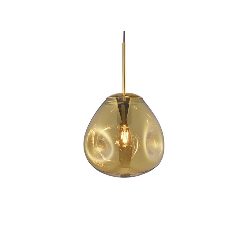 Leitmotiv - Lampe Suspendue Verre Soufflé Petite - LM1534GD