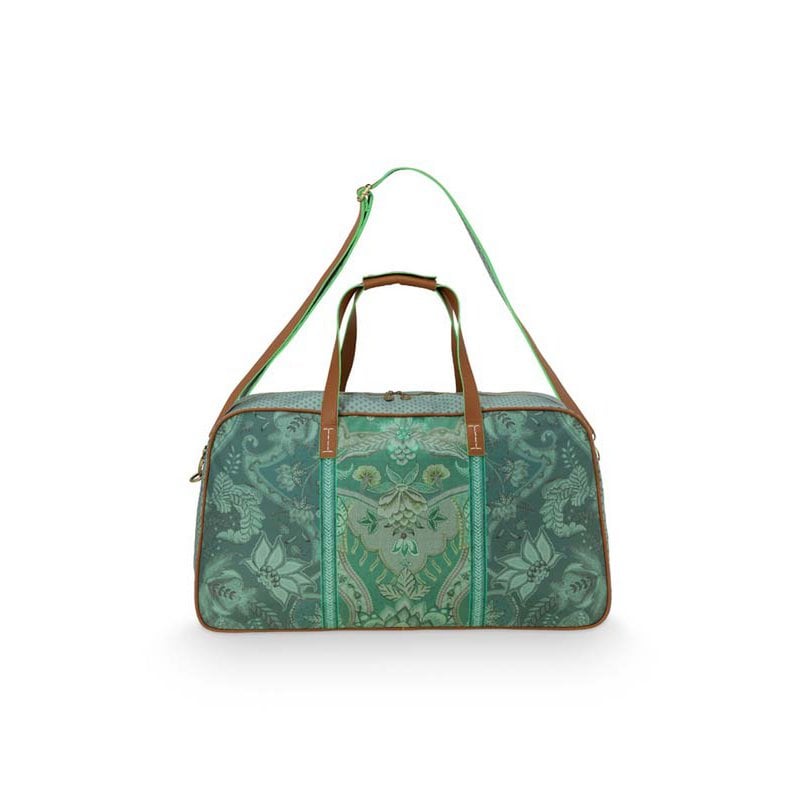 Pip Studio - Weekendtas Groot Kyoto Festival Groen 65x25.5x35cm