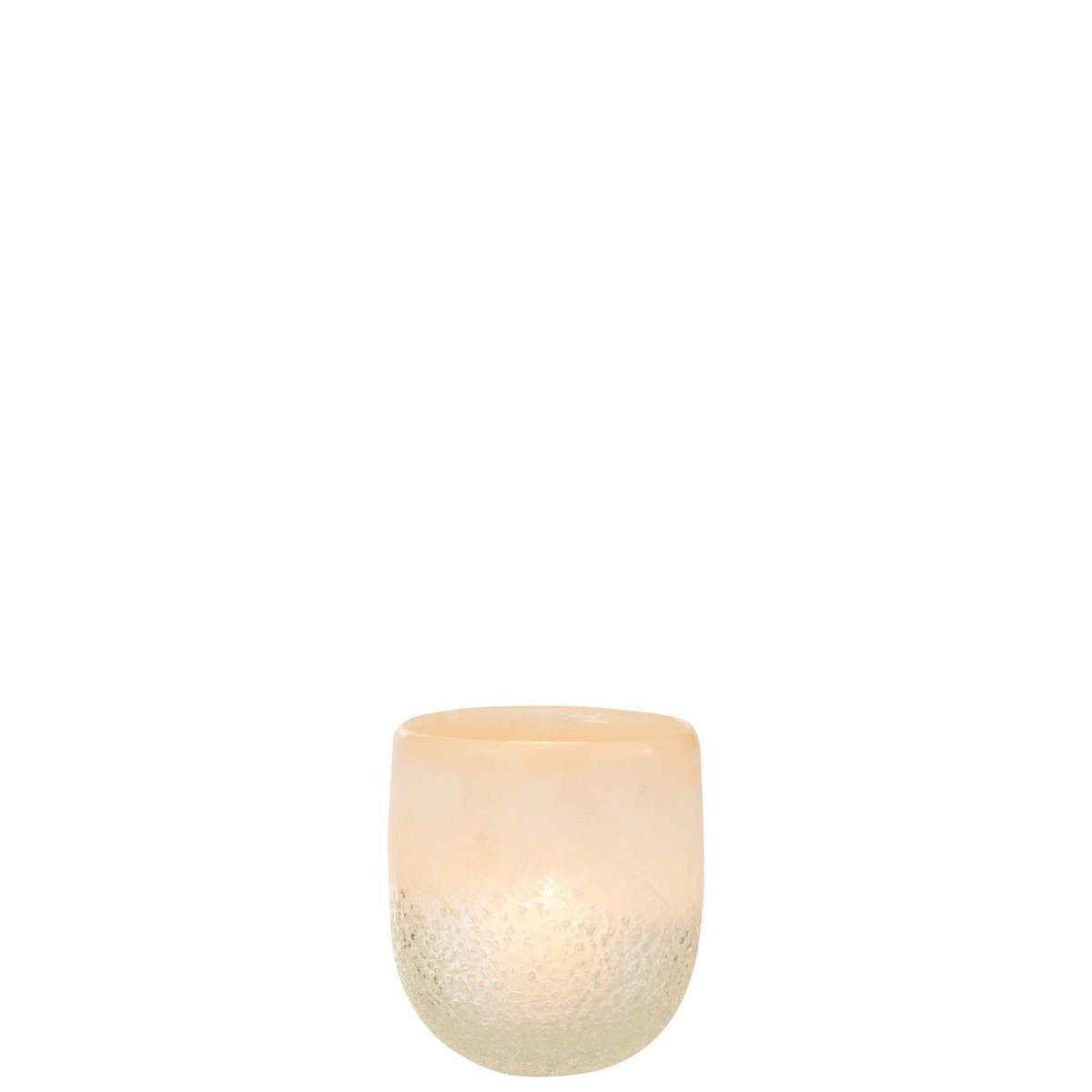 J-Line - Lanterne - Verre - Beige - Grand