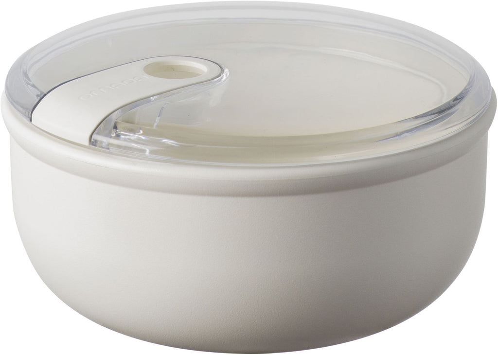 Omada - Lunchbox 'Pull Box' (Rond, 750ml, Wit)