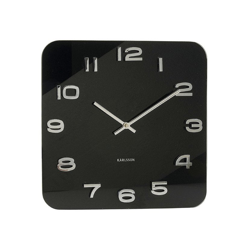 Karlsson - Horloge Murale Vintage Carrée (Ø0,3cm) - KA4398