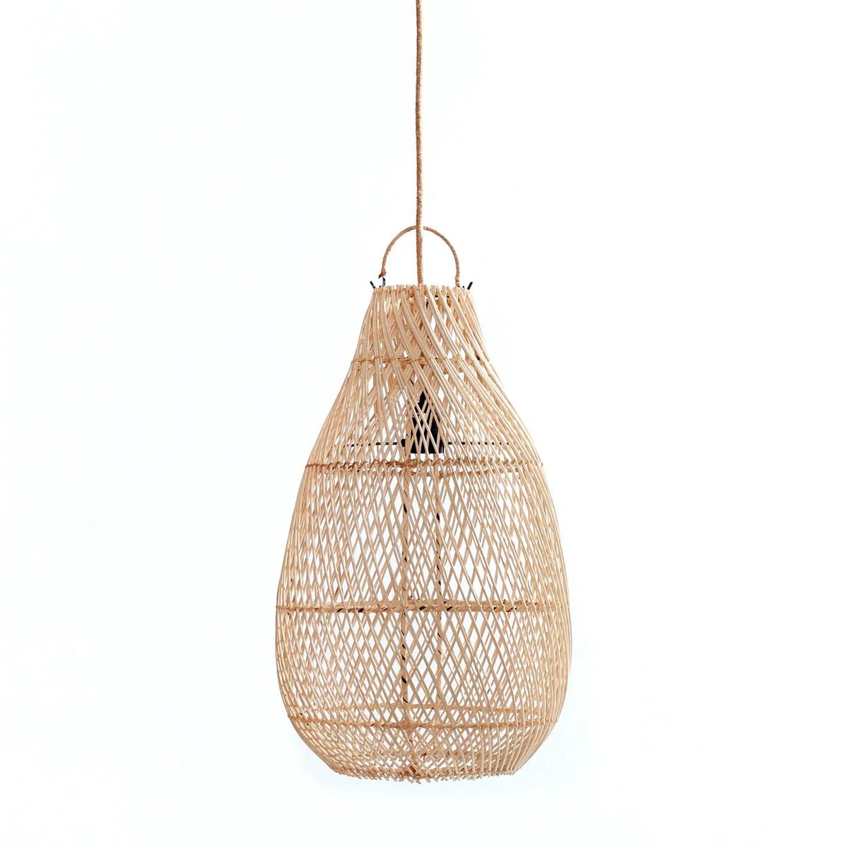 Bazar Bizar - Lampe suspendue 'Kendi' (Naturel)