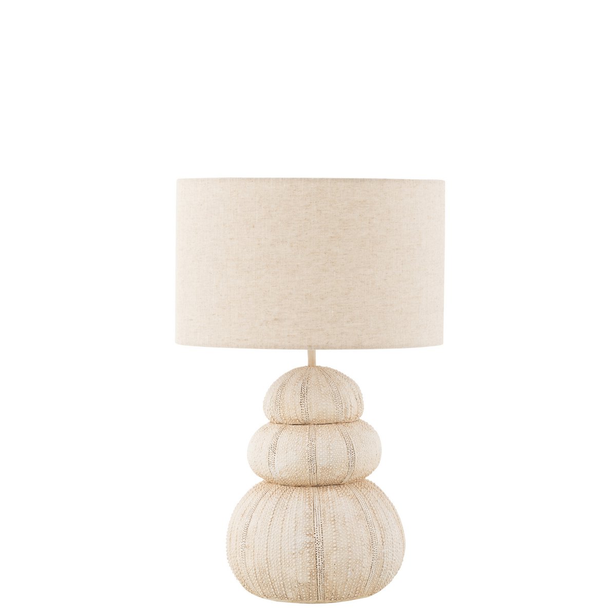 J-Line - Lampe Seeigel - Polyersin - Beige