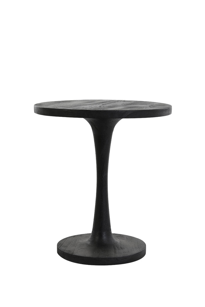 Light &amp; Living - Table d'appoint 'Bicaba' (Taille M, Bois, Noir)