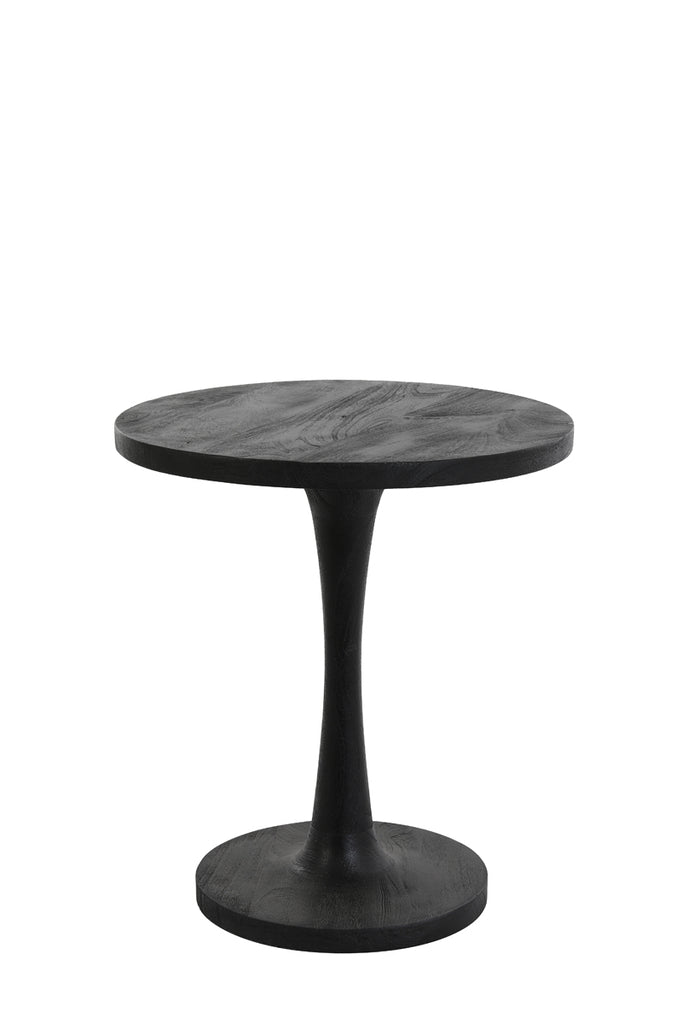 Light &amp; Living - Table d'appoint 'Bicaba' (Taille M, Bois, Noir)