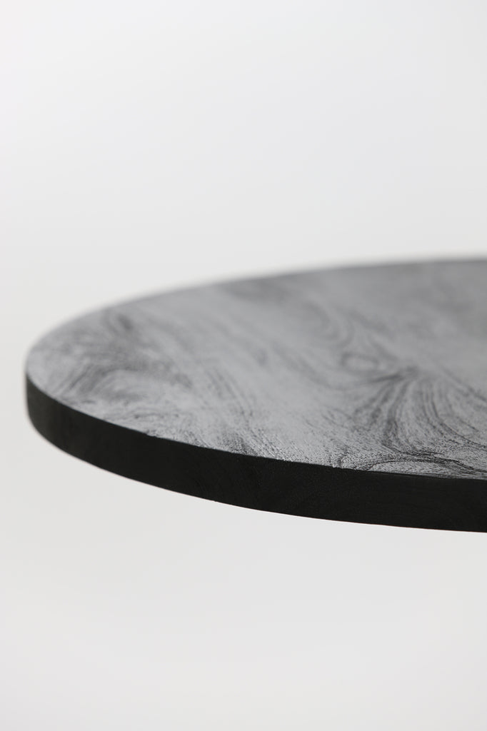 Light &amp; Living - Table d'appoint 'Bicaba' (Taille M, Bois, Noir)