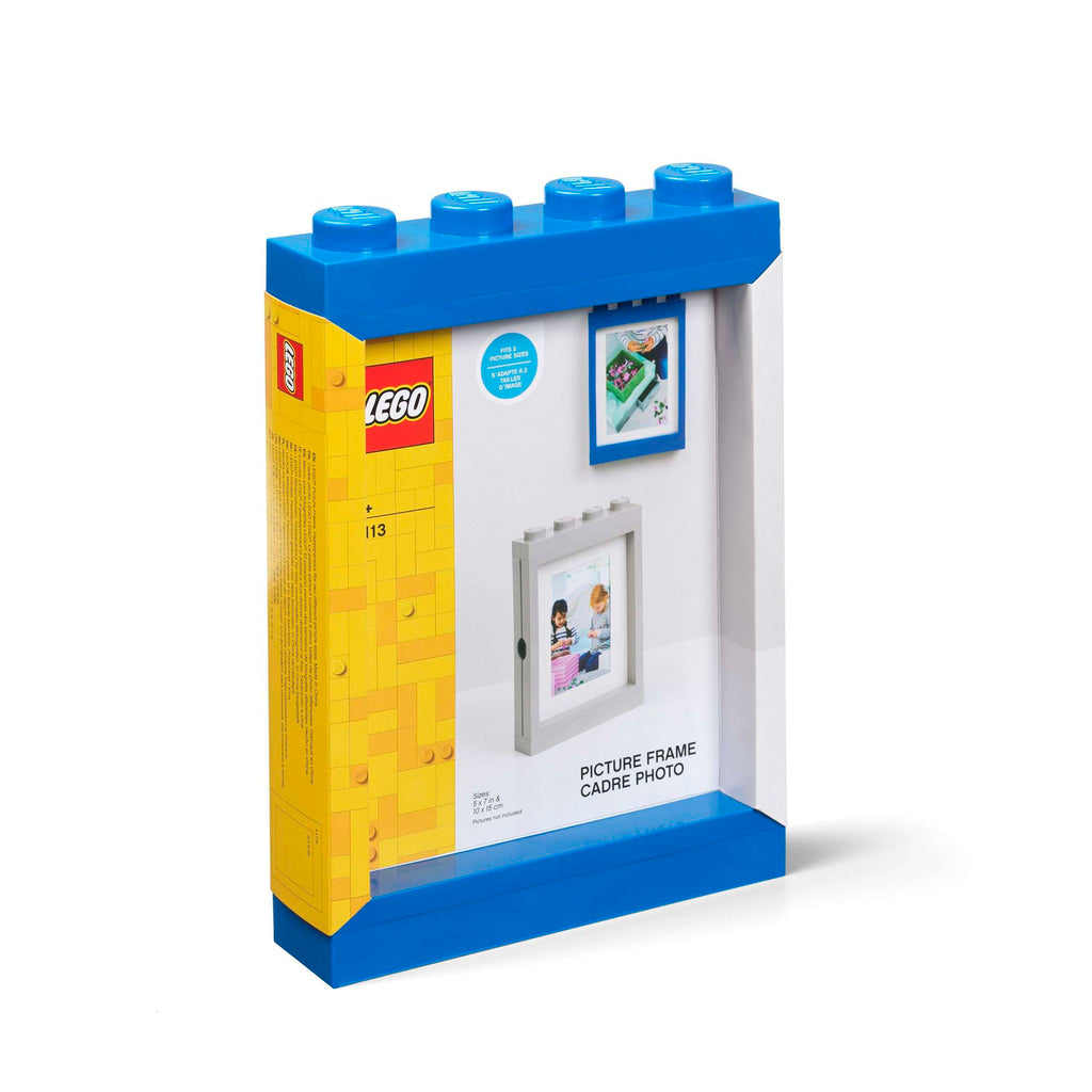 Lego - Fotolijst 'Brick' (Blauw)