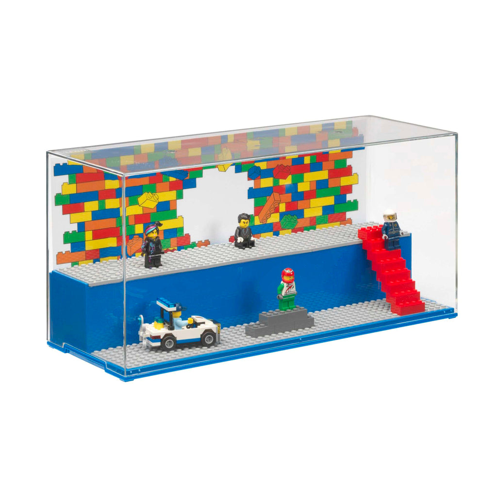 Lego - Vitrine 'Iconic Minifigure' (Blauw)