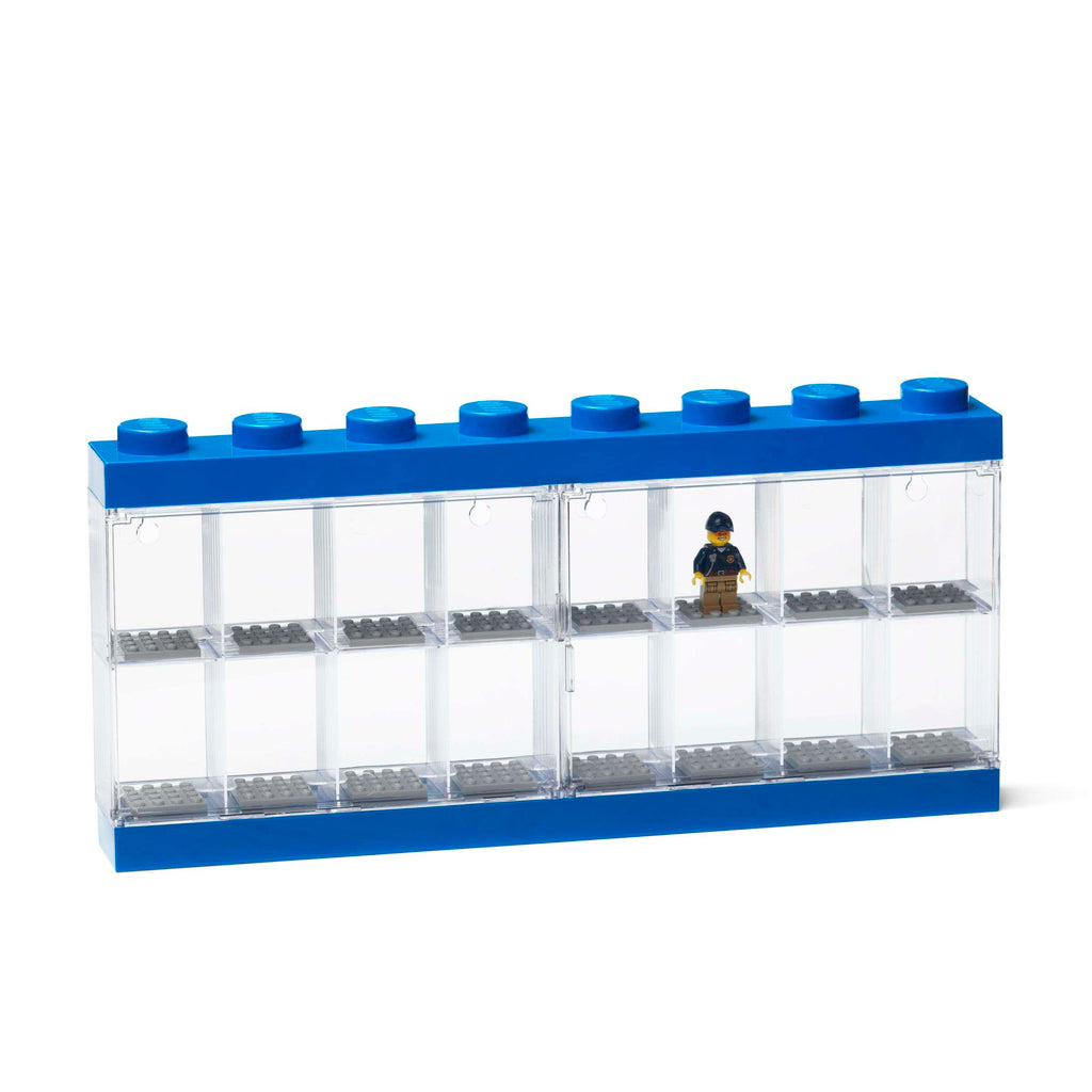 Lego - Vitrine 'Minifigure 16' (Donkerblauw)