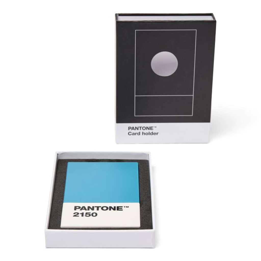 Copenhagen Design - Porte-cartes dans une boîte cadeau 'Pantone' (Bleu 2150)