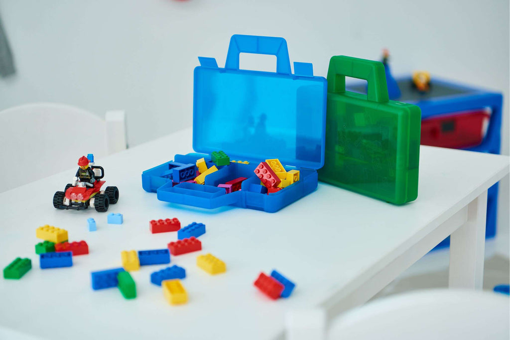 Lego - Sorteerkoffer 'To Go' (Blauw)