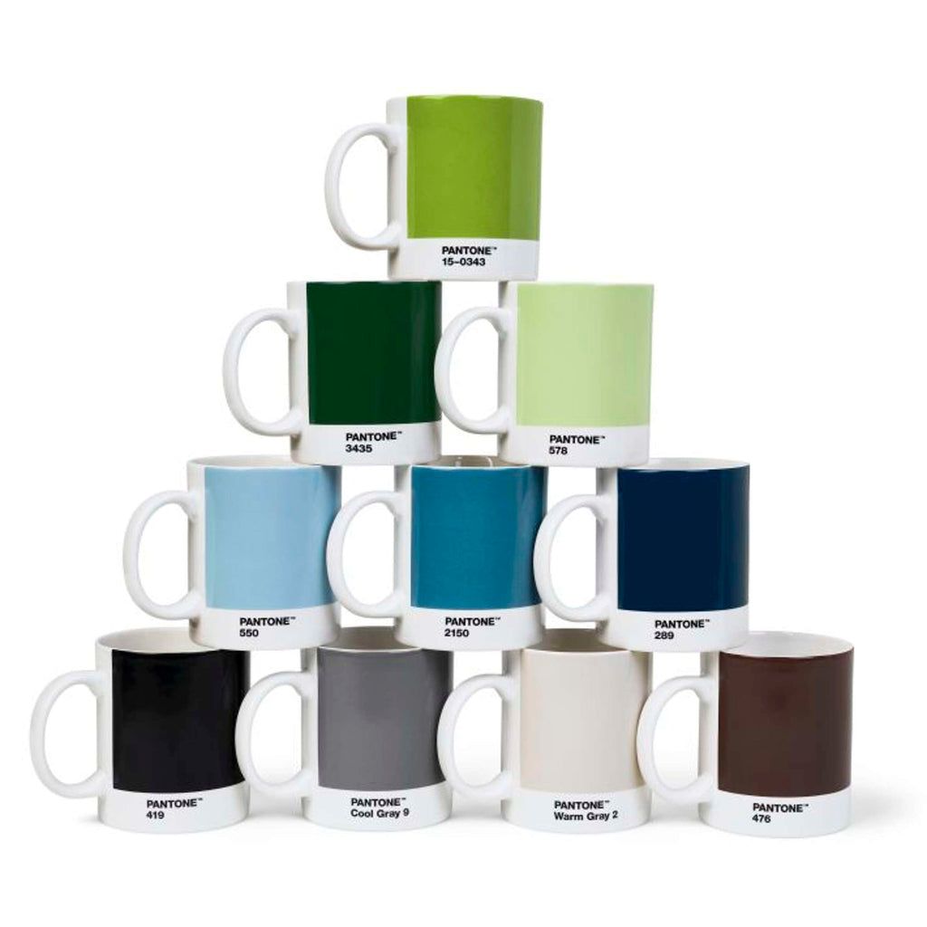 Copenhagen Design - Kaffeetasse 'Pantone' (375ml, Blau 2150)