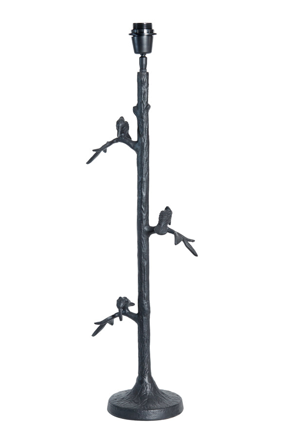 Light &amp; Living - Lampensockel 'Branch' (66cm hoch, Mattschwarz)